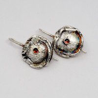 Garnet Glow Earrings