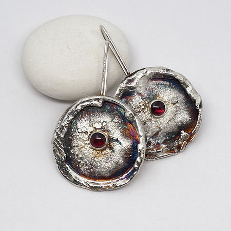 Garnet Earrings