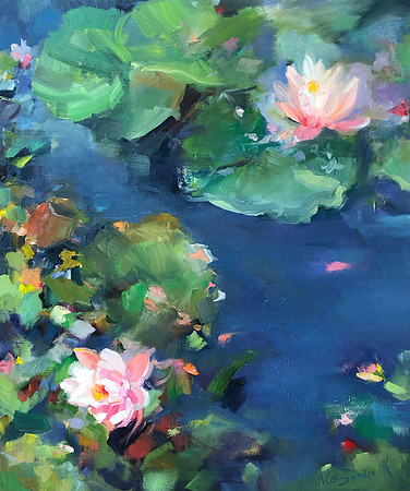 The Whisper Of a Blooming Lake