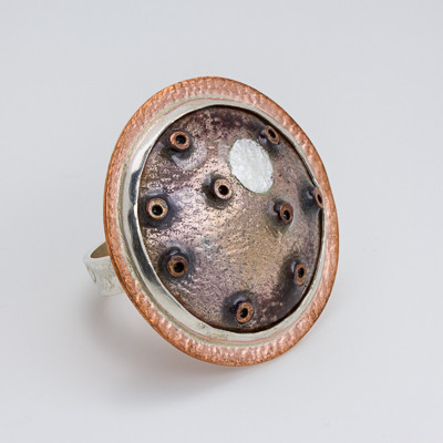 "Copper Planet" Ring