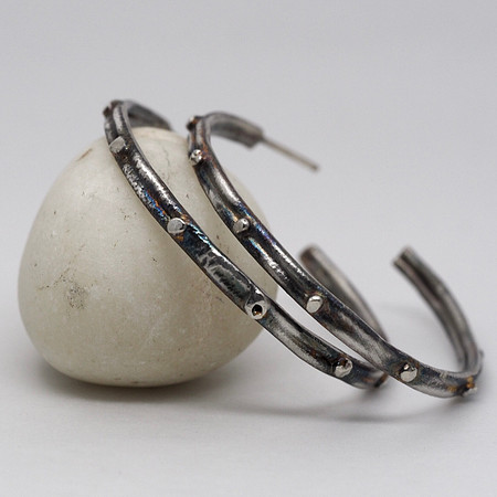 Hoop Stud Earrings