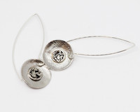 Long Silver Earrings