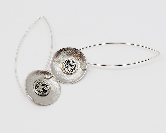 Long Silver Earrings