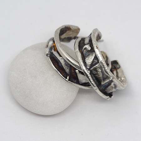 Hoop Stud Earrings